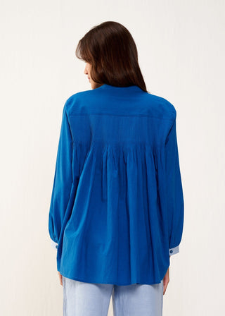 Tamra Blouse - Bright Blue